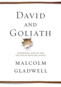 Cover of &#039;David and Goliath&#039; book by Malcolm Gladwell