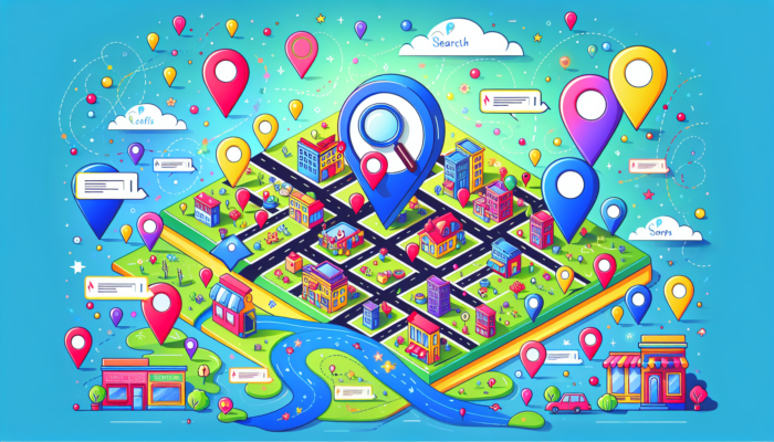 An image illustrating local SEO strategies for targeted lead generation.