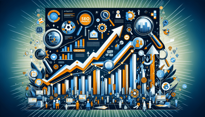 A visual representation of the importance of SEO organic results for businesses.