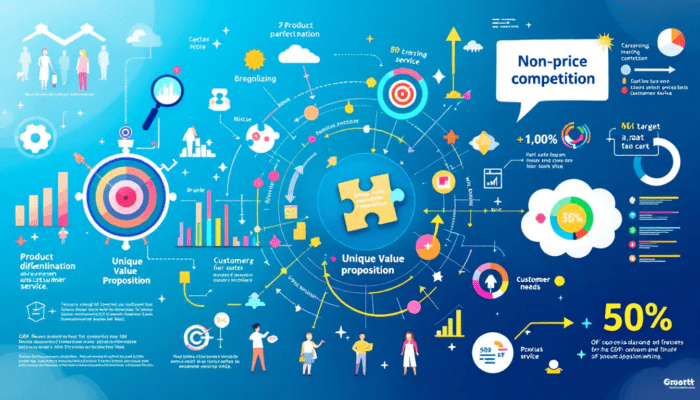An image representing nonprice competition strategies.