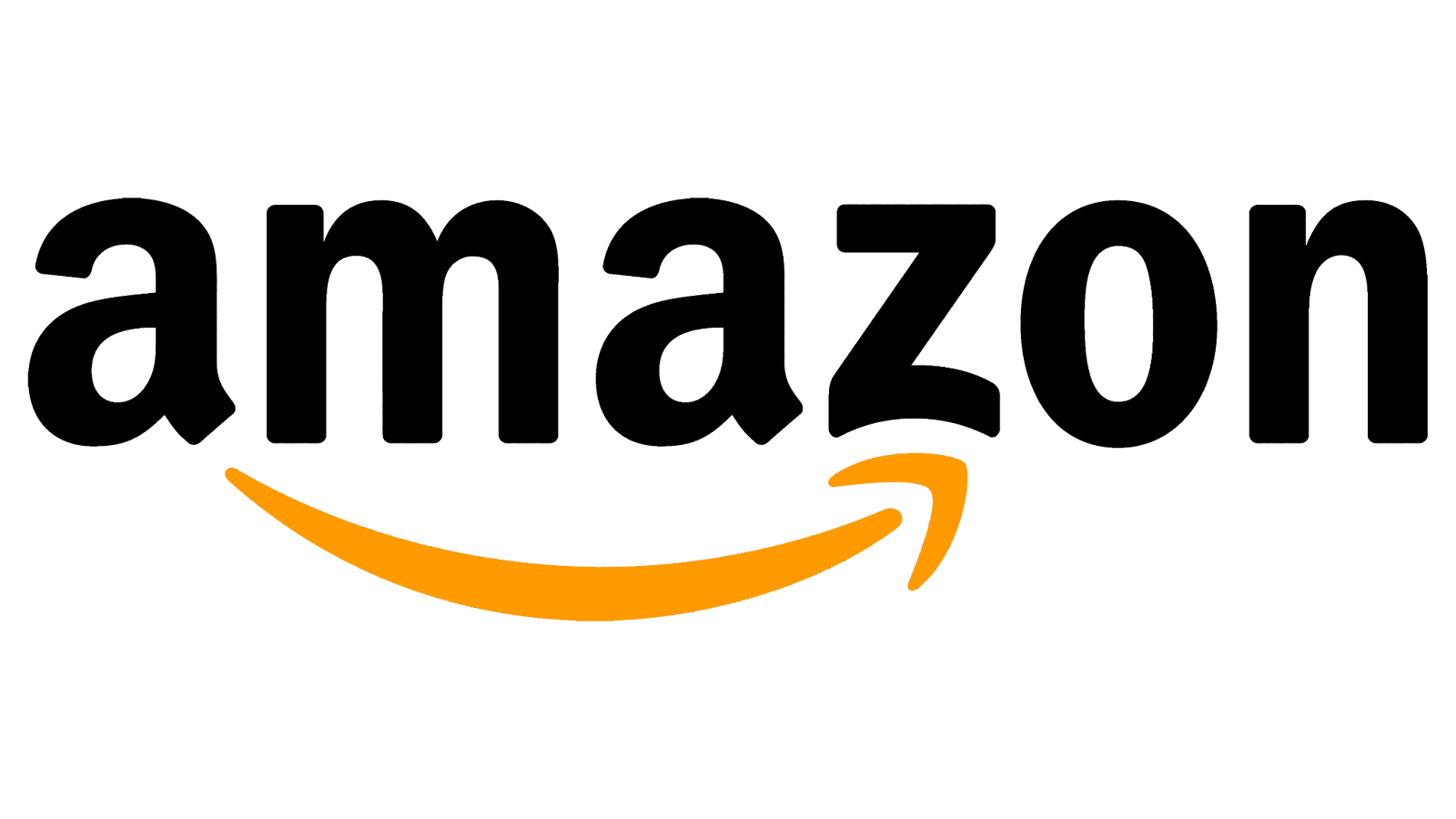 The image shows the Amazon logo with the word amazon in bold black letters and a yellow curved arrow beneath, stretching from the a to the z and resembling a smile—an iconic symbol for DTC Brands leveraging Amazon A+ Content.